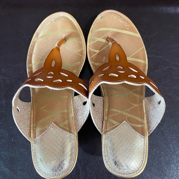 Sam & Libby wedge slide on shoes size 9 - Picture 13 of 13